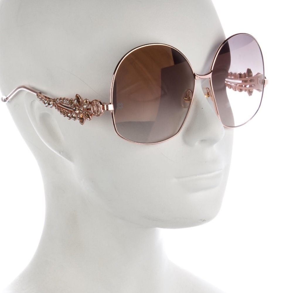 Elie Saab Oversize Gradient Sunglasses